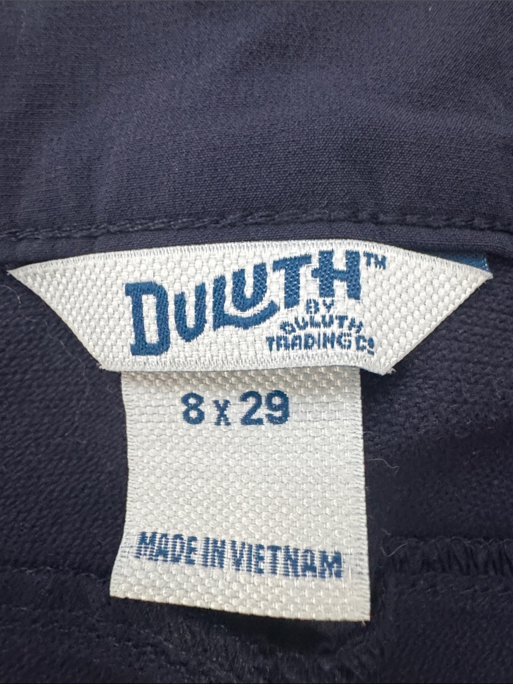 Duluth Trading Co Navy Women’s Tactical Cargo Pants - Picture 2 of 2